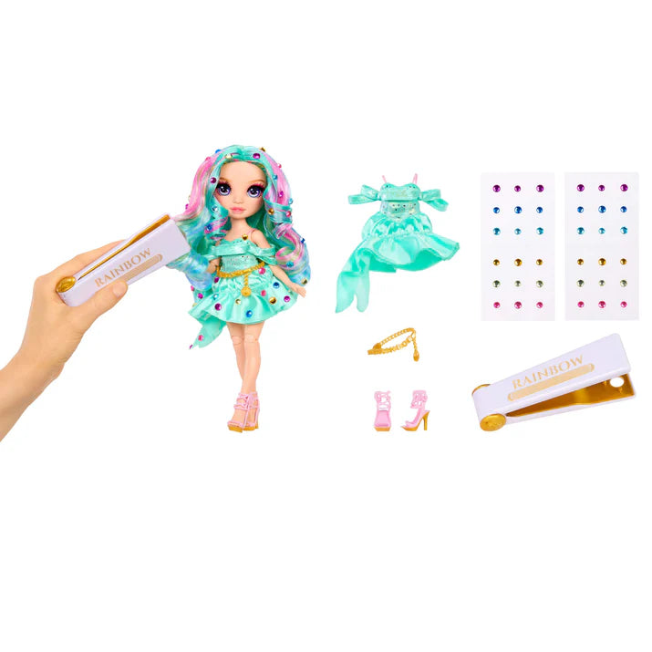 Rainbow High Doll Be Dazzling Celine Turquoise