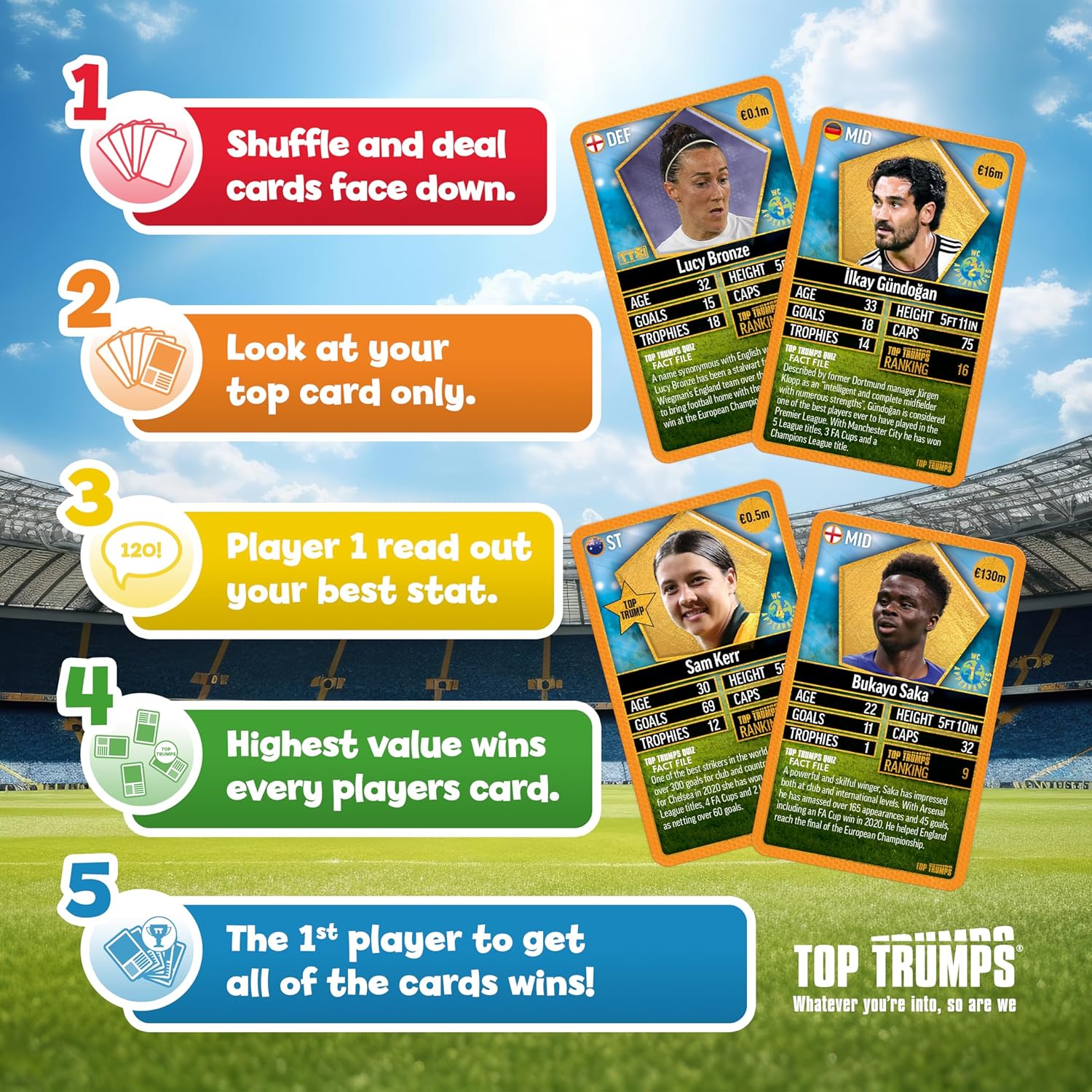Top Trumps World Football Stars Volume 6