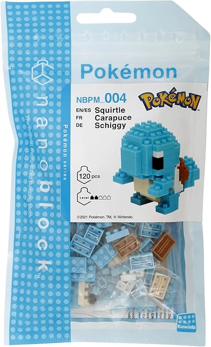 Nanoblocks Pokemon Squirtle Figure