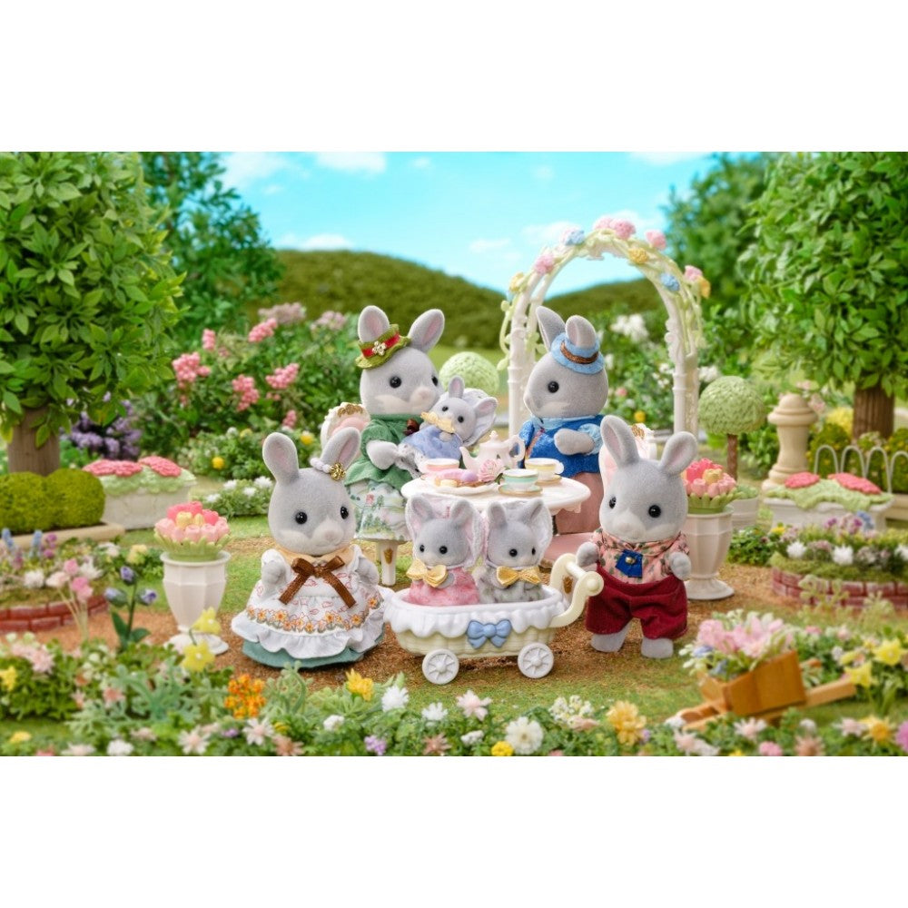 Sylvanian Cottontail Rabbit Family Celebrity Set