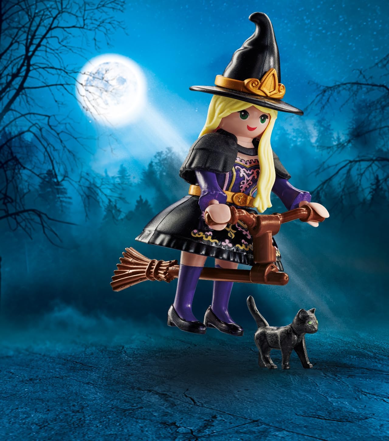 Playmobil Witch with Cat