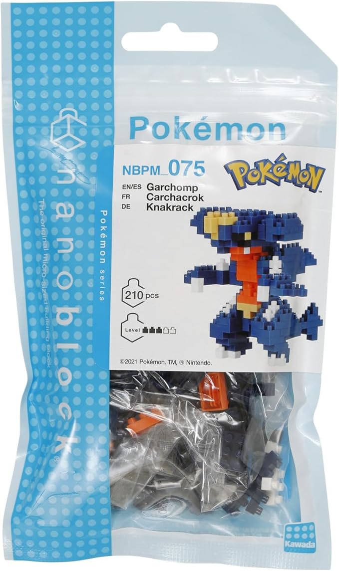 Nanoblocks Pokemon Garchomp