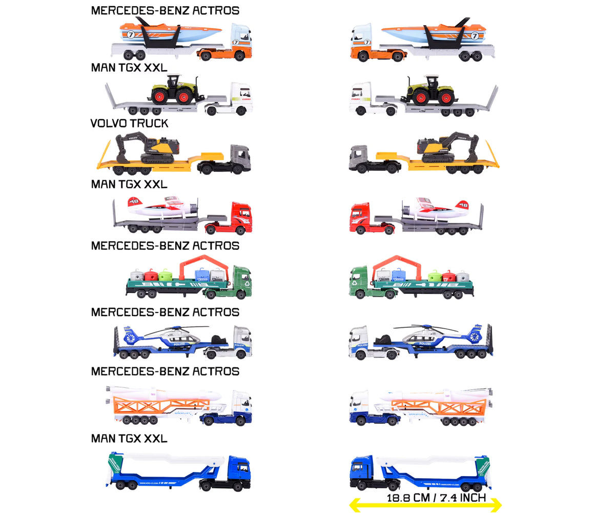 Majorette City Transport Die Cast Assorted