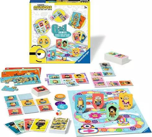 Ravensburger  Minions II 6 In 1 Games