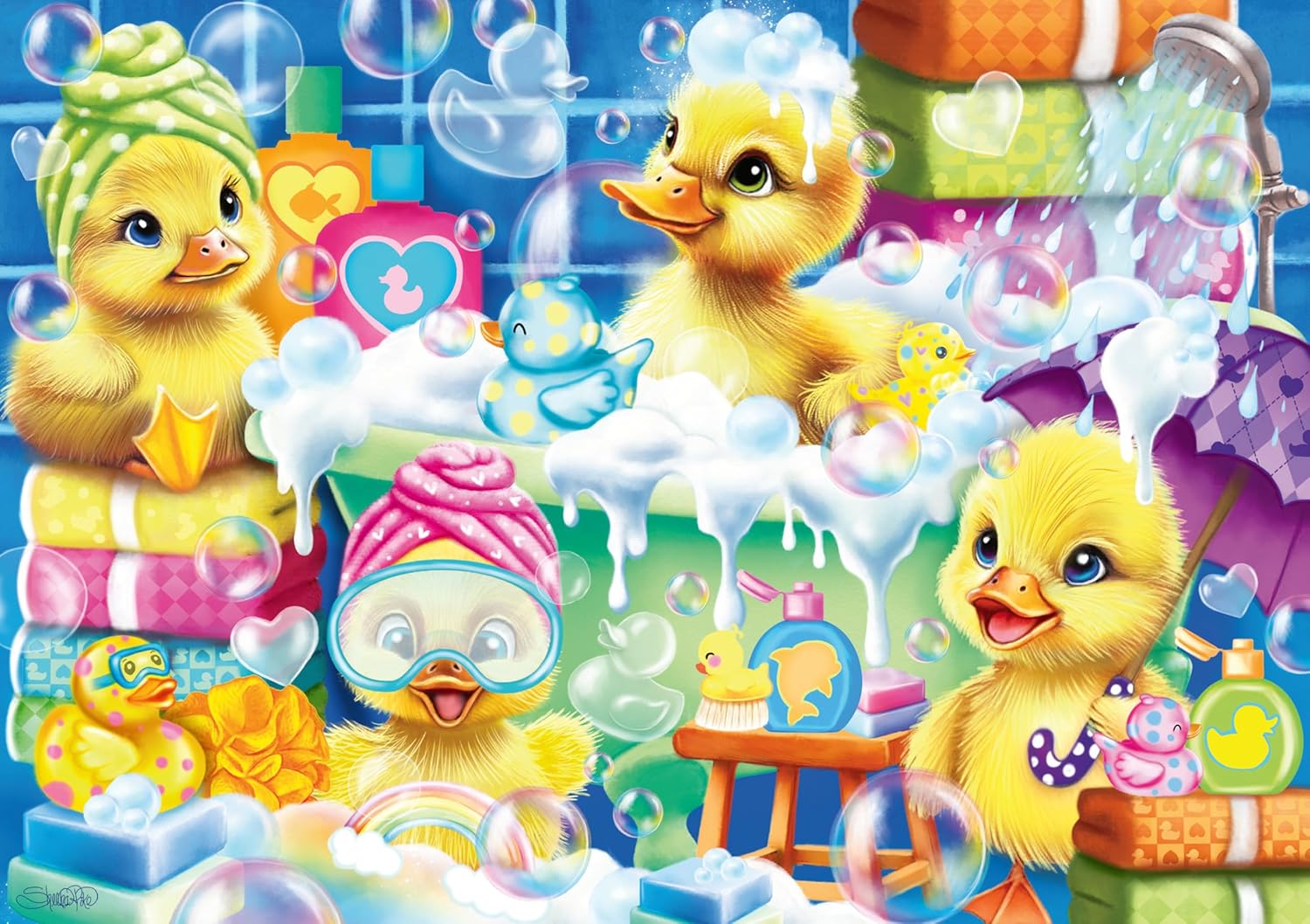 Scrub a Dub Duckies 35 Piece Jigsaw Puzzle