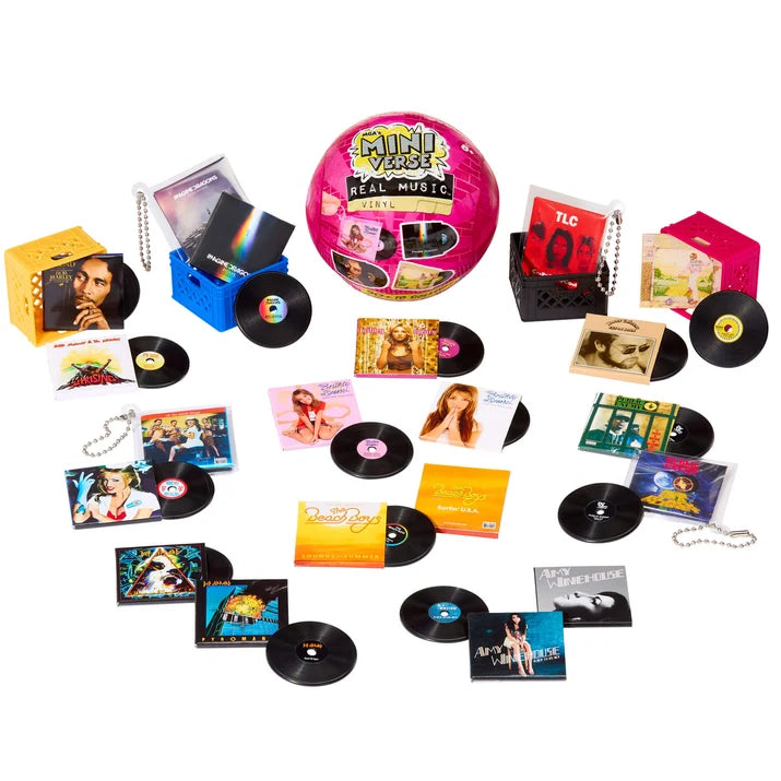 Miniverse-Real Music Vinyl Record 4 Surprise Ball