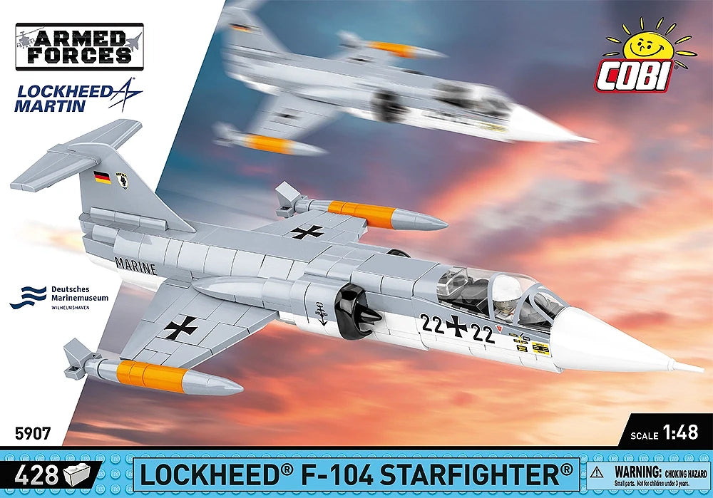 Cobi 5907 Lockheed F-104 Starfighter Scale Set