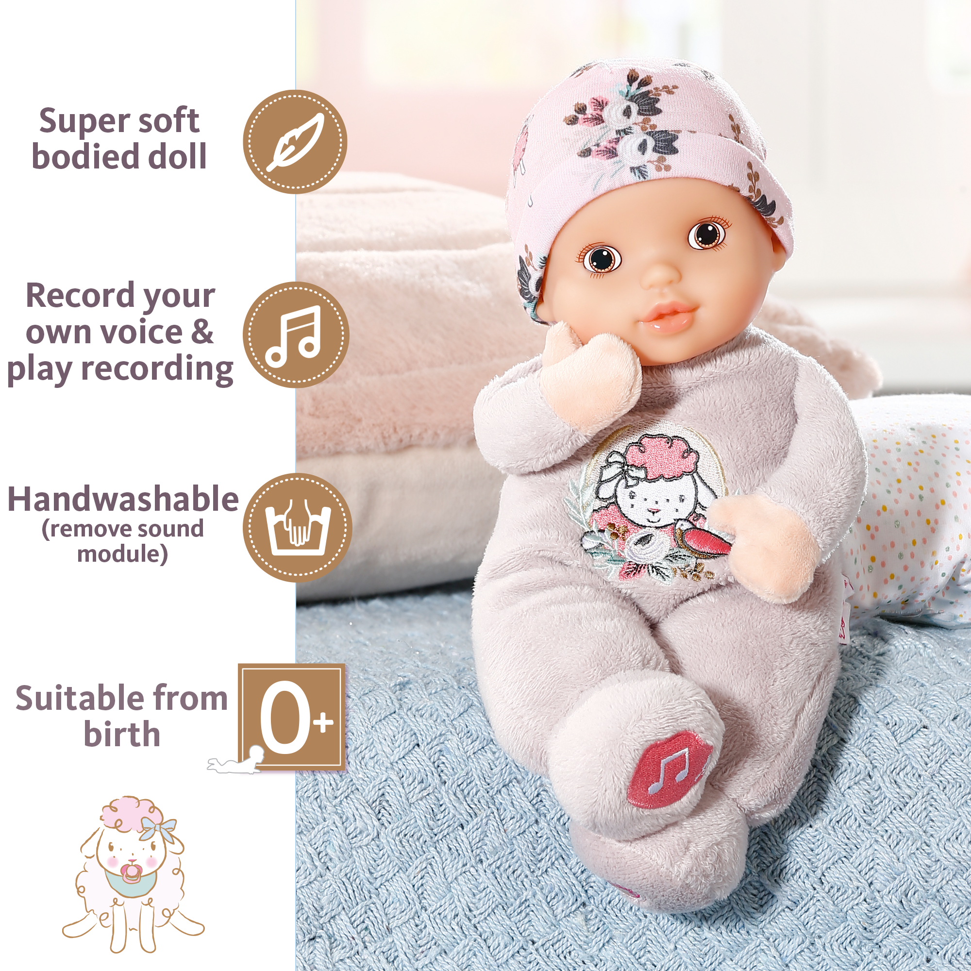 Baby Annabell Sleepwell for Babies 30cm Doll