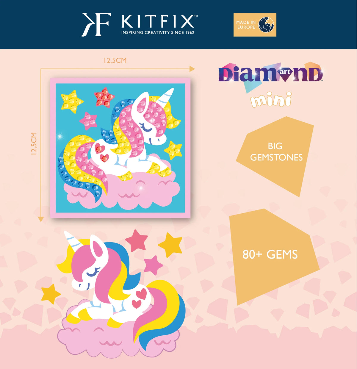 Kitfix Diamond Art Sleepy Unicorn