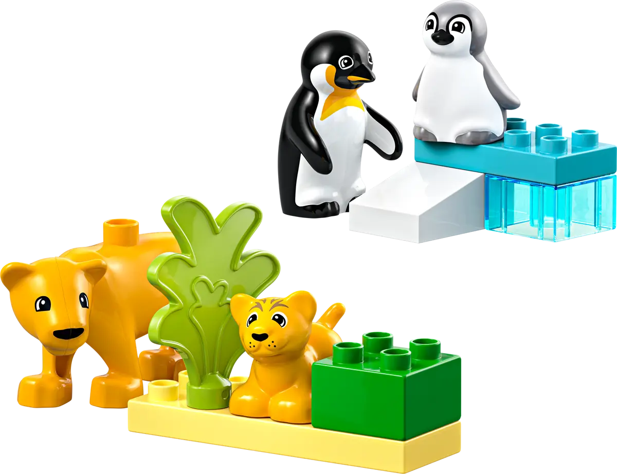 LEGO Duplo 10442 Wild Animal Families: Penguins & Lions