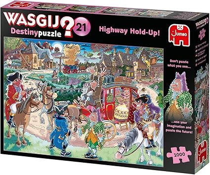 Wasgij Destiny Puzzle - Highway Hold-Up! 1000 Piece