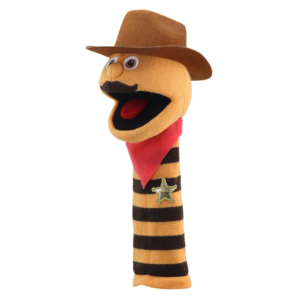 Sockette Puppet Cowboy