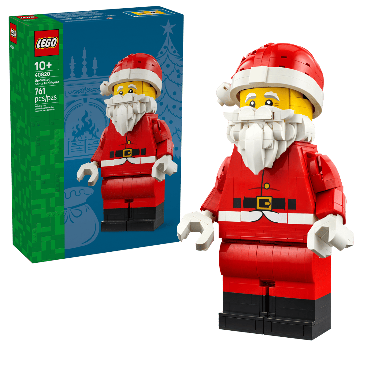 Lego 40820 Up-Scaled Santa Minifigure Set