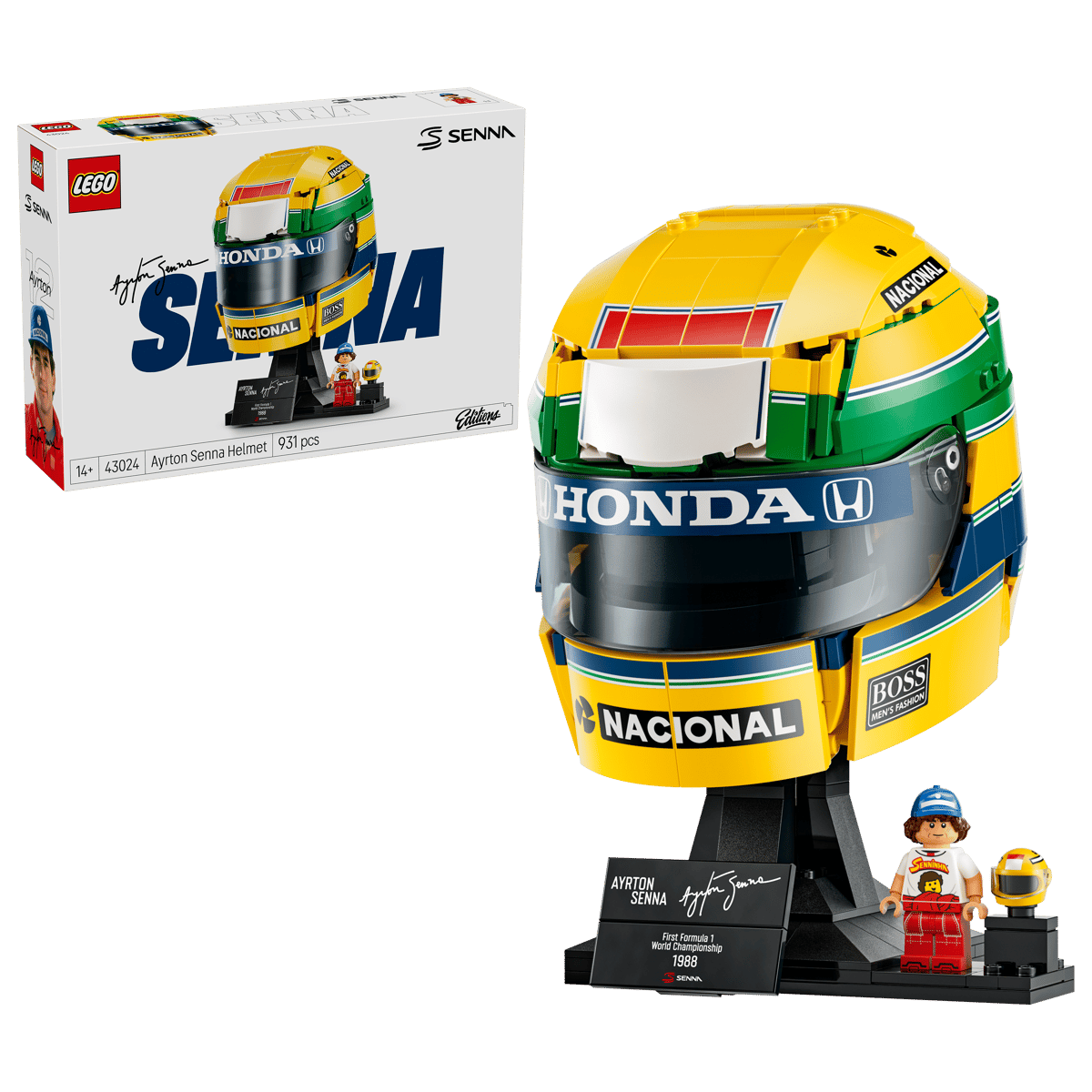 Lego 43024 Editions Ayrton Senna Helmet