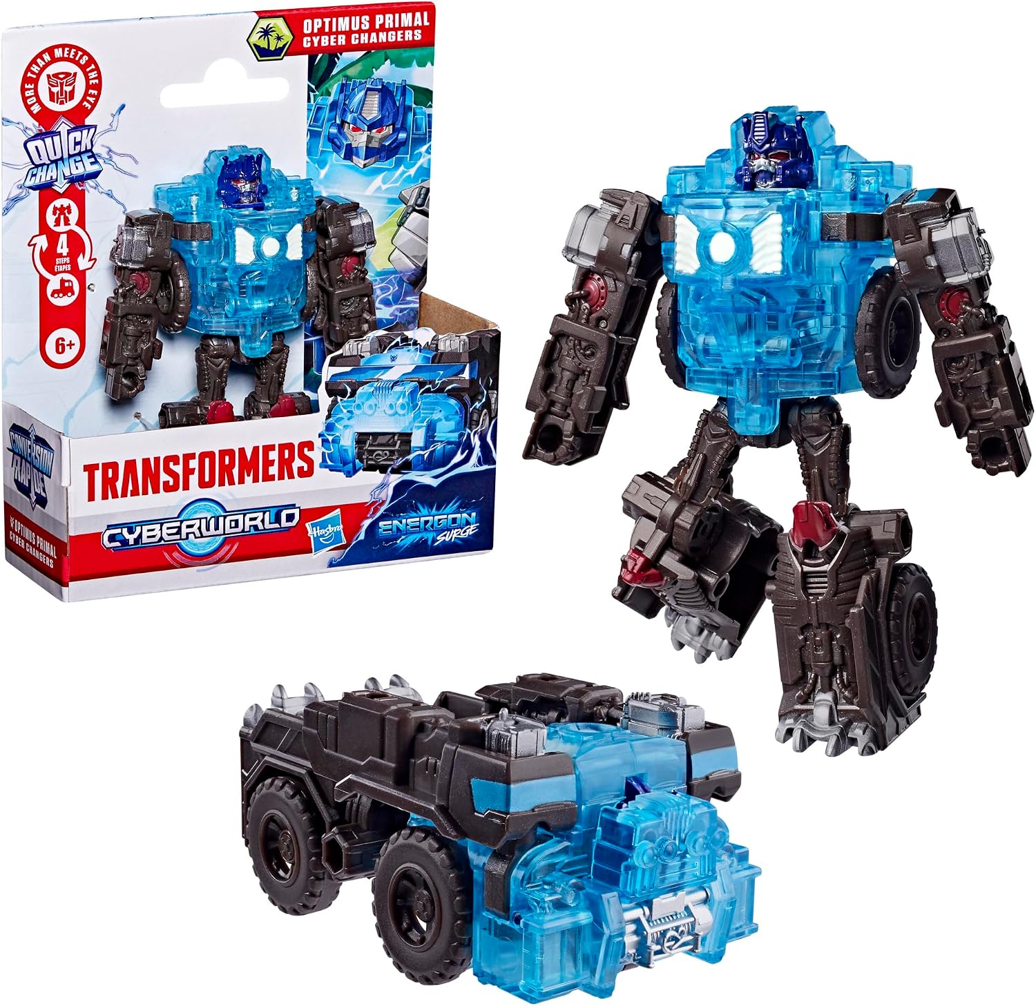 Transformers Cyberworld Cyber Changers Optimus Primal