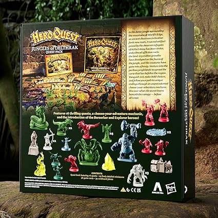 HeroQuest Jungles of Delthrak Quest Pack