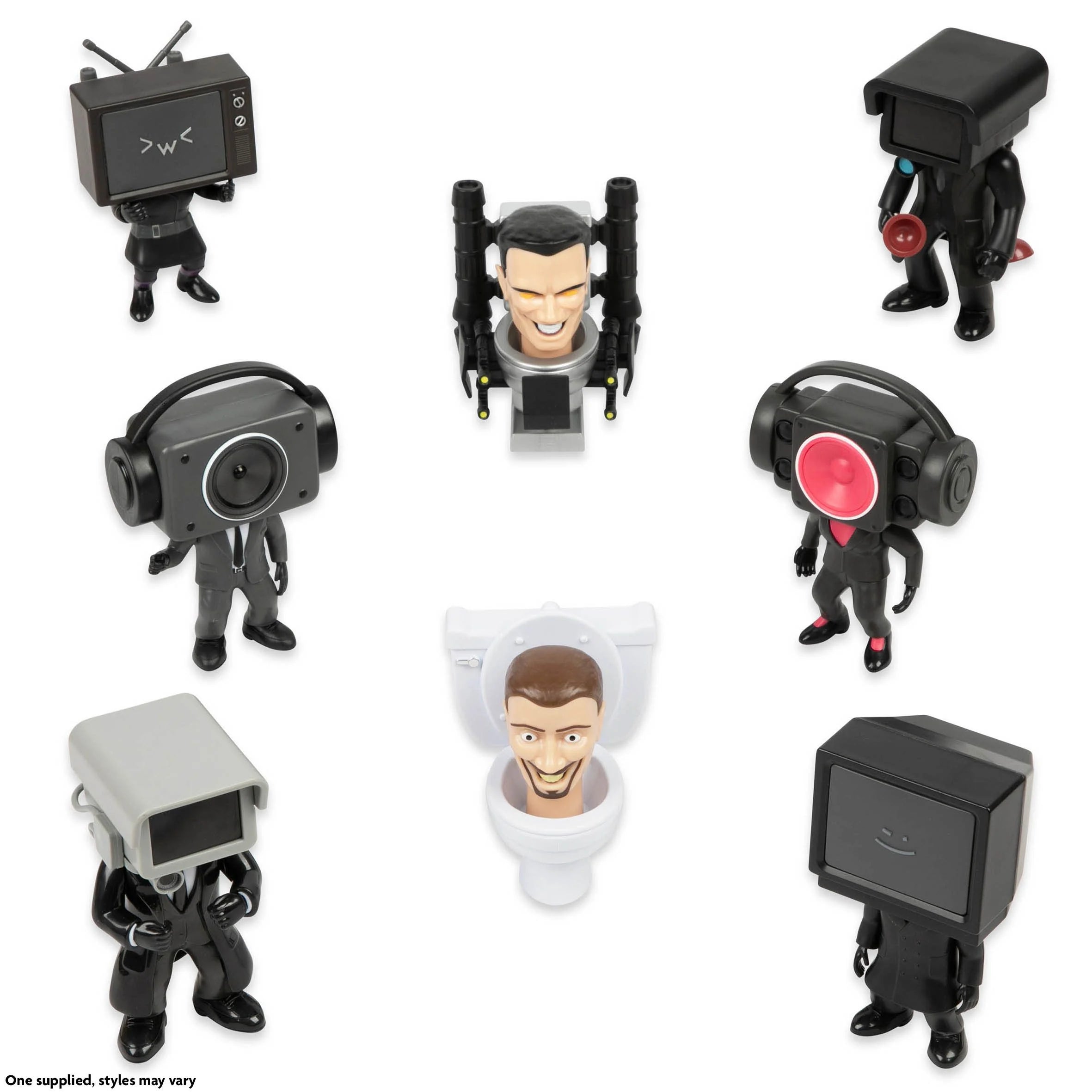 Skibidi Toilet Deluxe Mystery Mini Figures