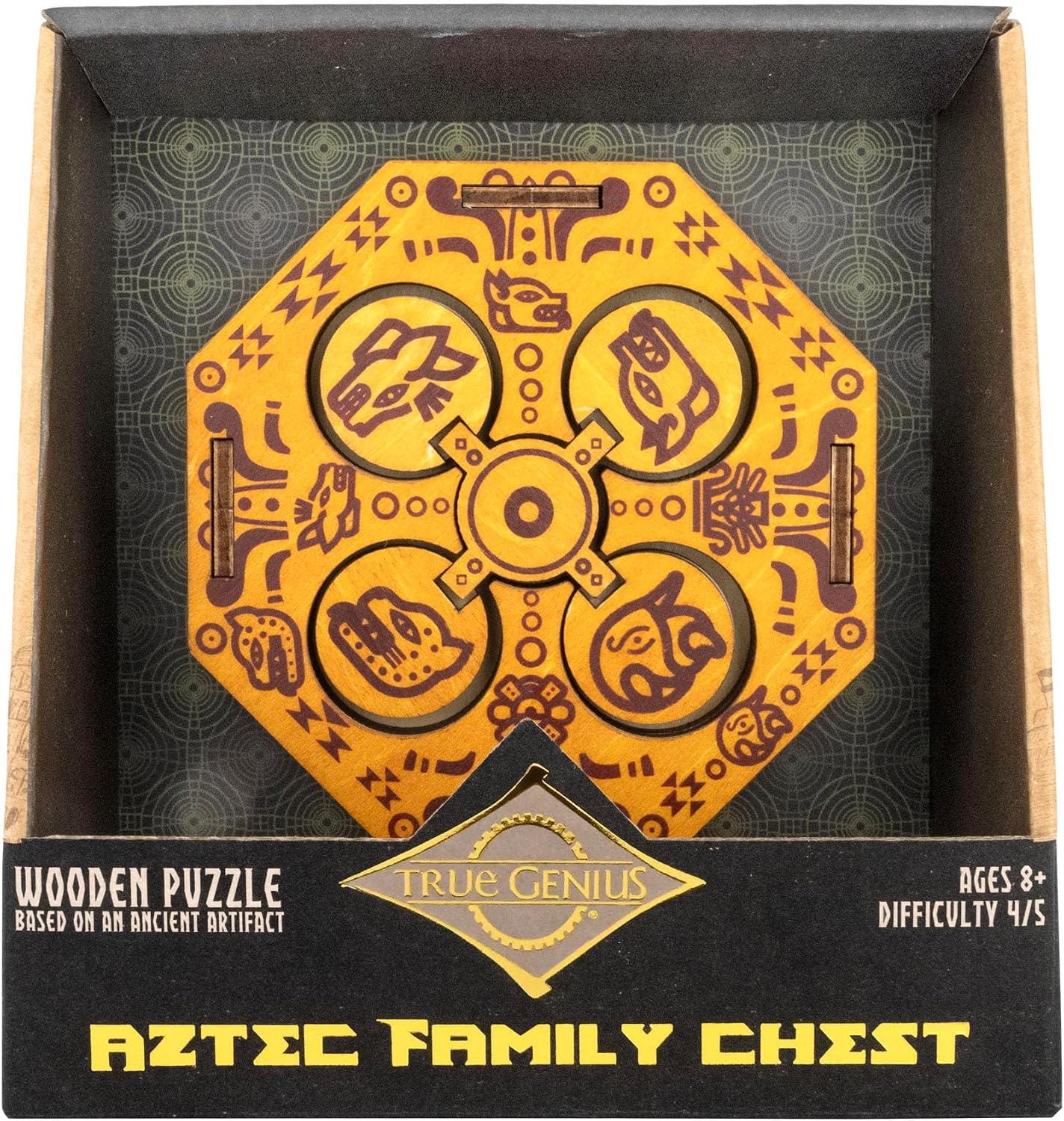 True Genius Aztec Family Chest Puzzle