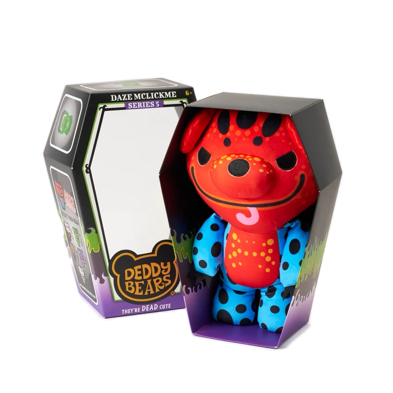 Deddy Bears Daze McLickme 12" Coffin Plush