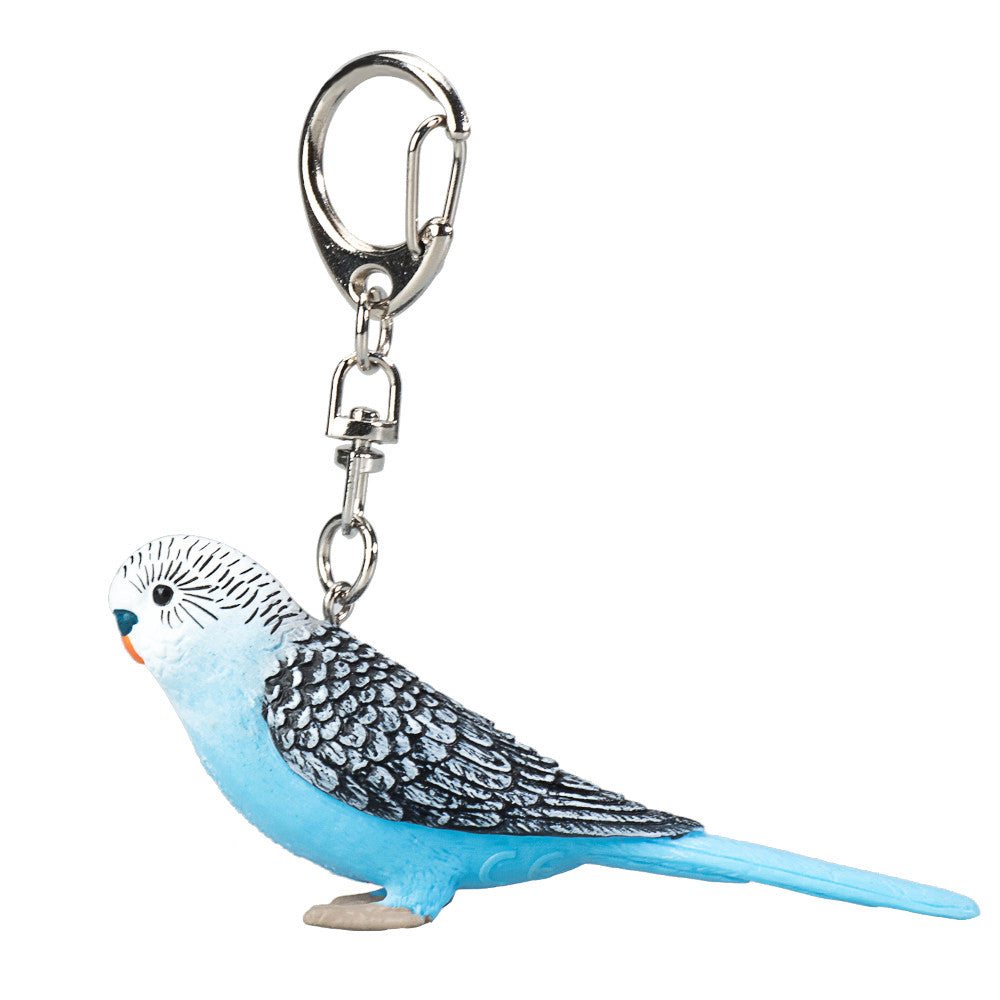 MOJO - Budgerigar Blue Keychain