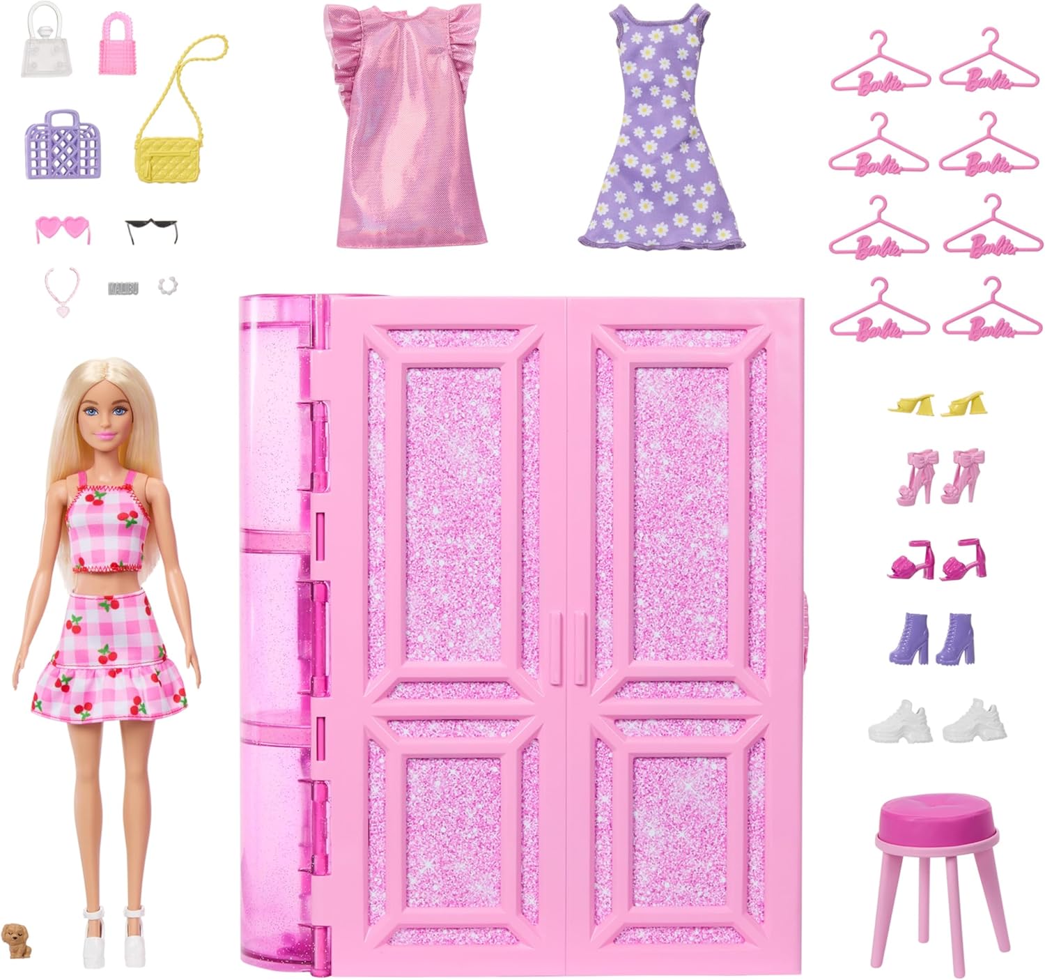 Barbie Dream Closet Toy Playset With Fashion Doll