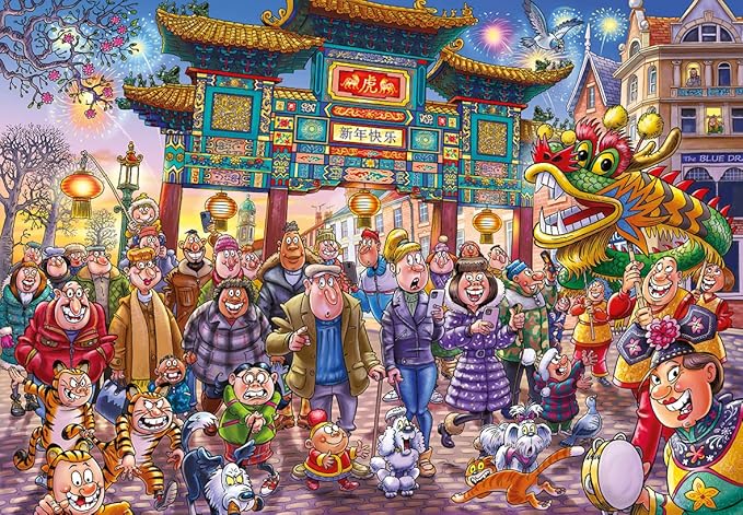 Wasgij Original Puzzle - Chinese New Year 1000 Piece