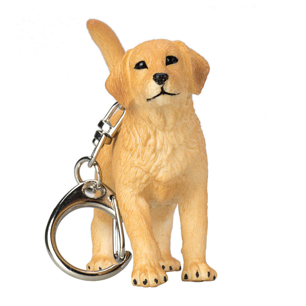 MOJO - Golden Retriever Puppy Keychain