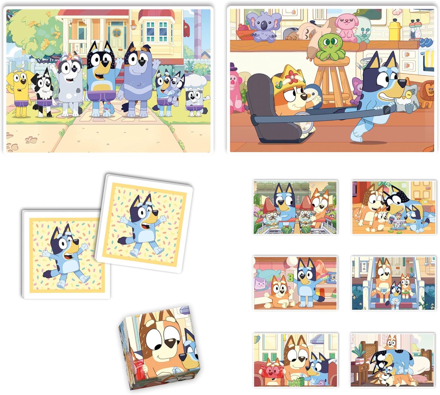 Clementoni Edukit 4in1 Bluey and Friends Jigsaw