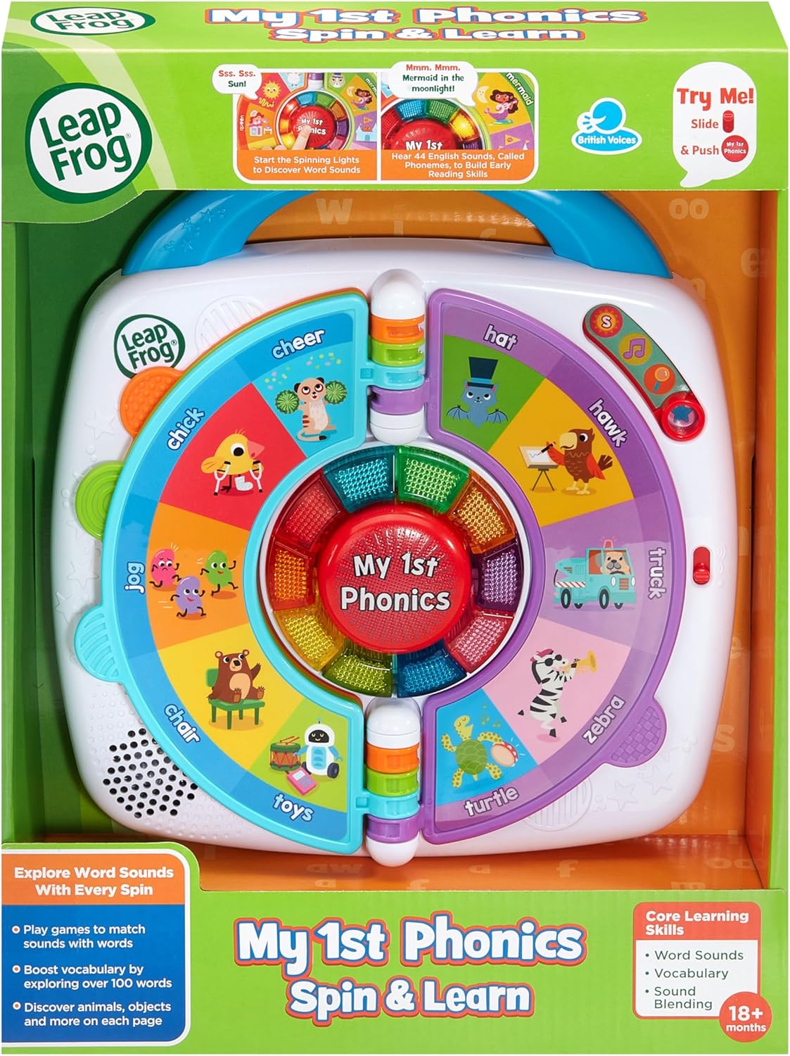 LeapFrog My 1st Phonics Spin & Learn