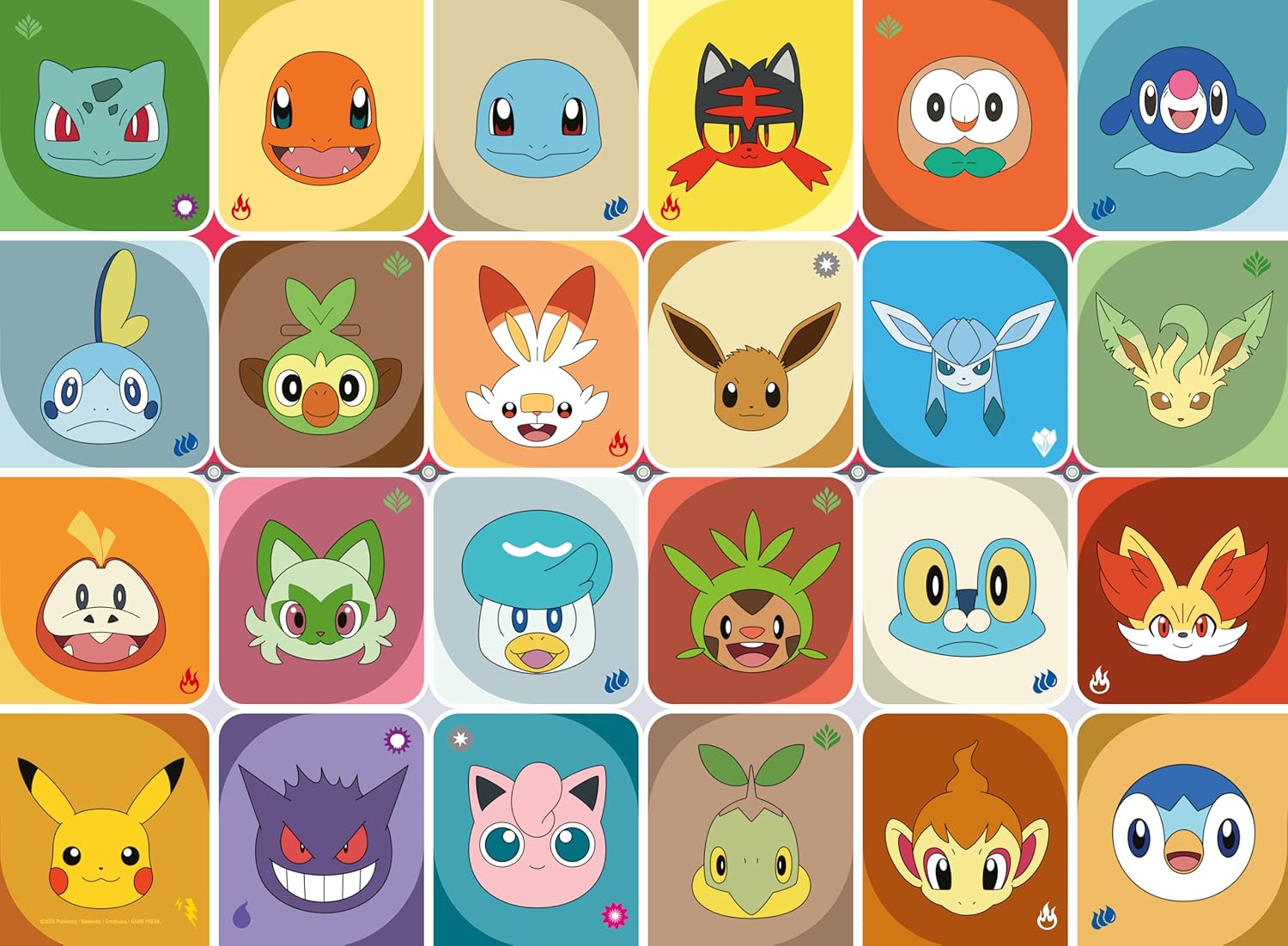 Pokmon 100 XXL Piece Jigsaw Puzzle