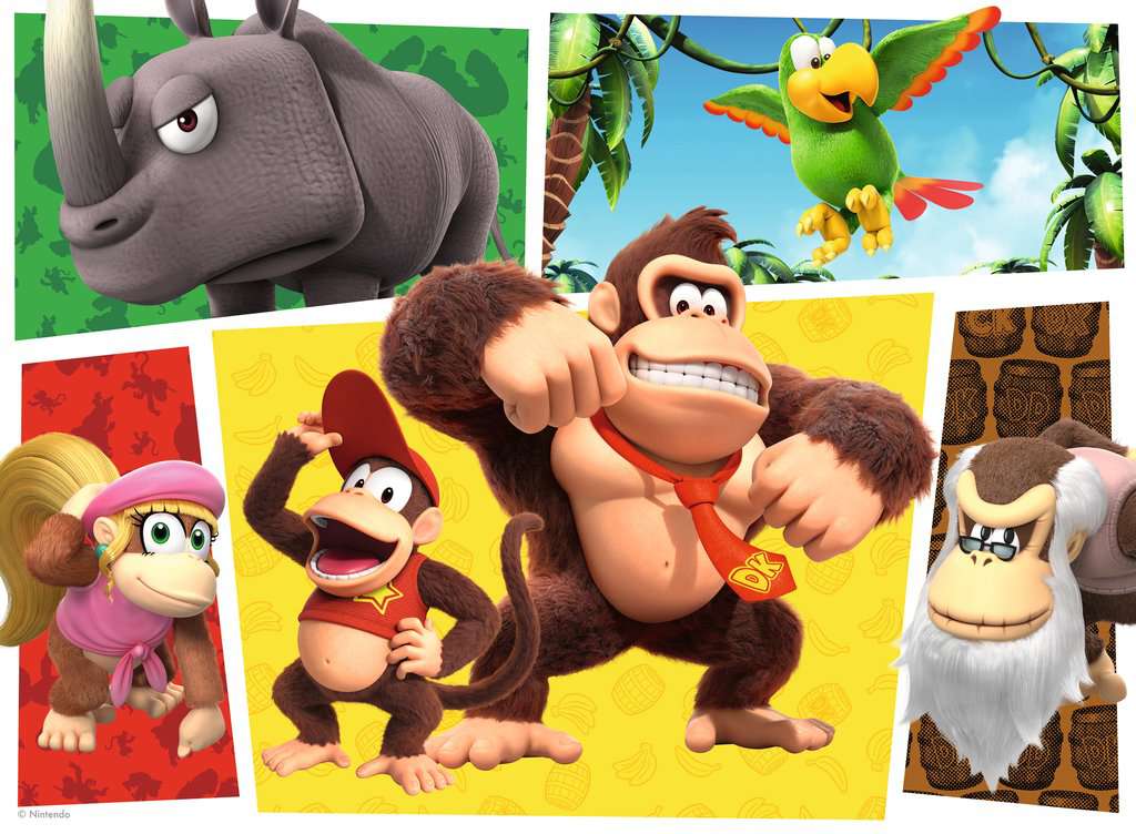 The Monkeys are loose! 100 XXL Piece Jigsaw Puzzle