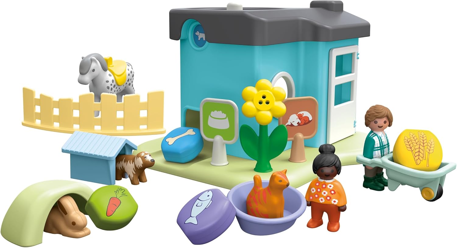 Playmobil Junior: Animal Home with Treat Dispenser