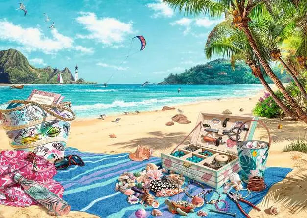 The Shell Collector 1000 Piece Jigsaw