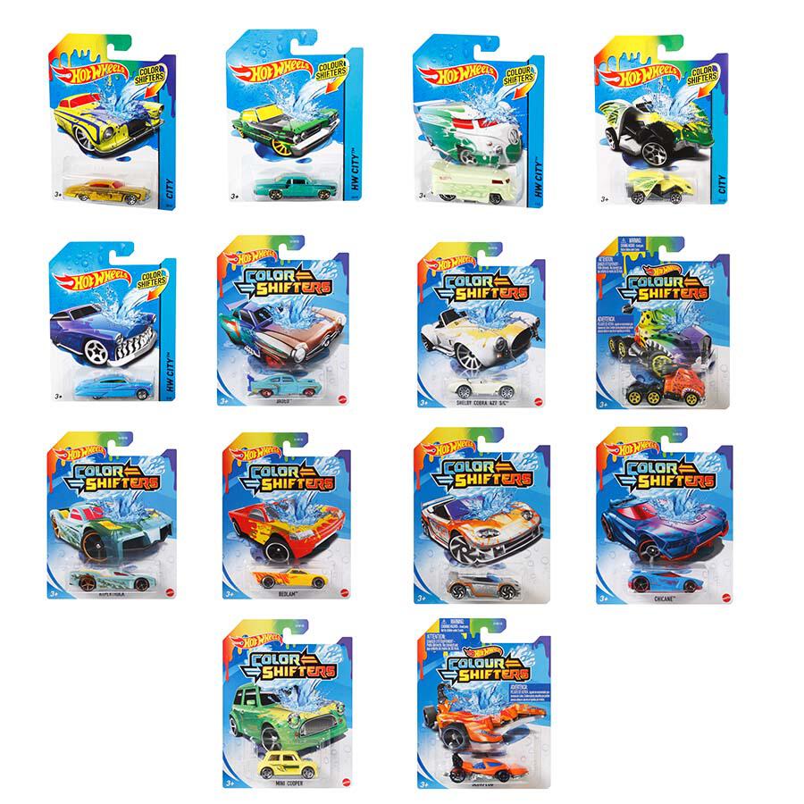 Hot Wheels Colour Shifter Vehicles Assorted