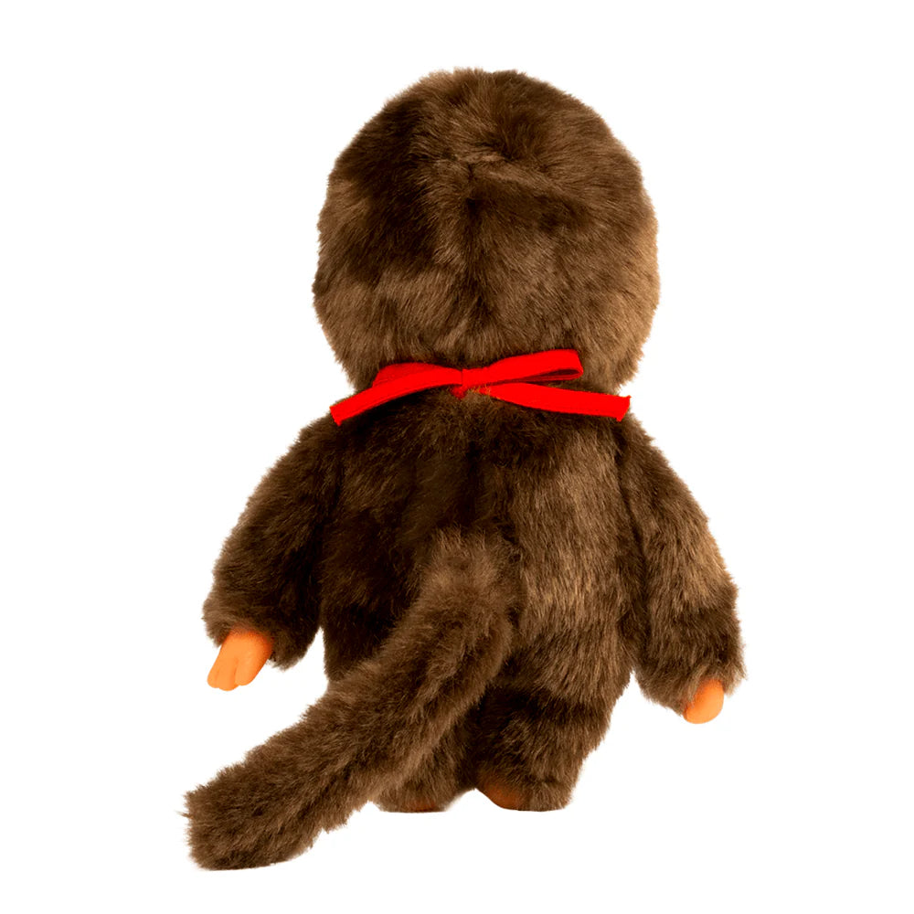 Monchhichi Classic Boy with Red Bib Plush Doll