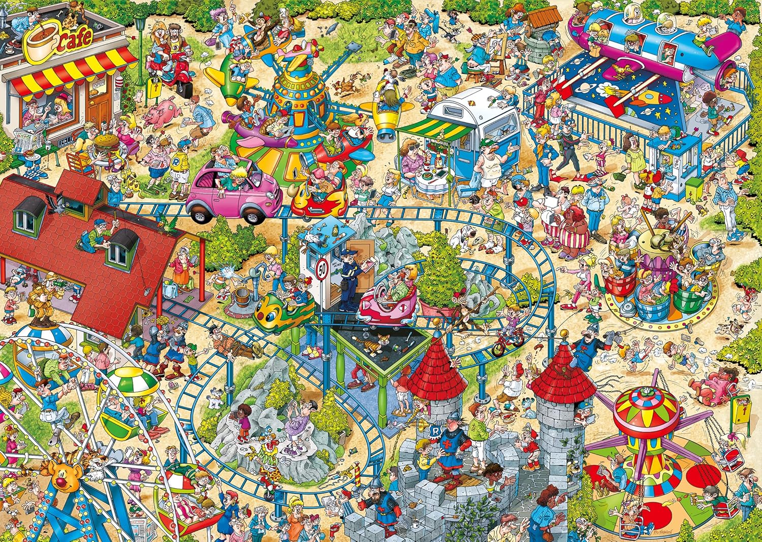 Rays Holiday No.4 Amusement Park 1000 Piece