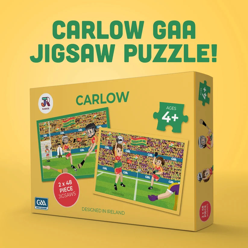 Carlow Gaelic Games Jigsaw Puzzle 2x48 Piece