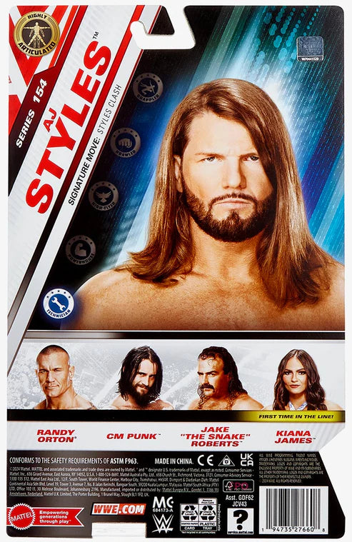 WWE Main Event Series 154 AJ Styles