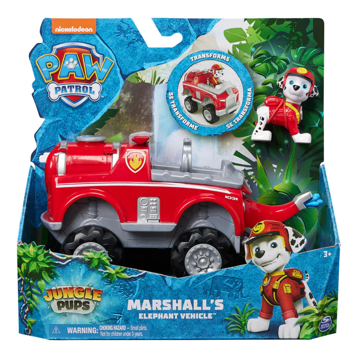 Paw Patrol 
Jungle Pups Elephant Vehicle Marshall