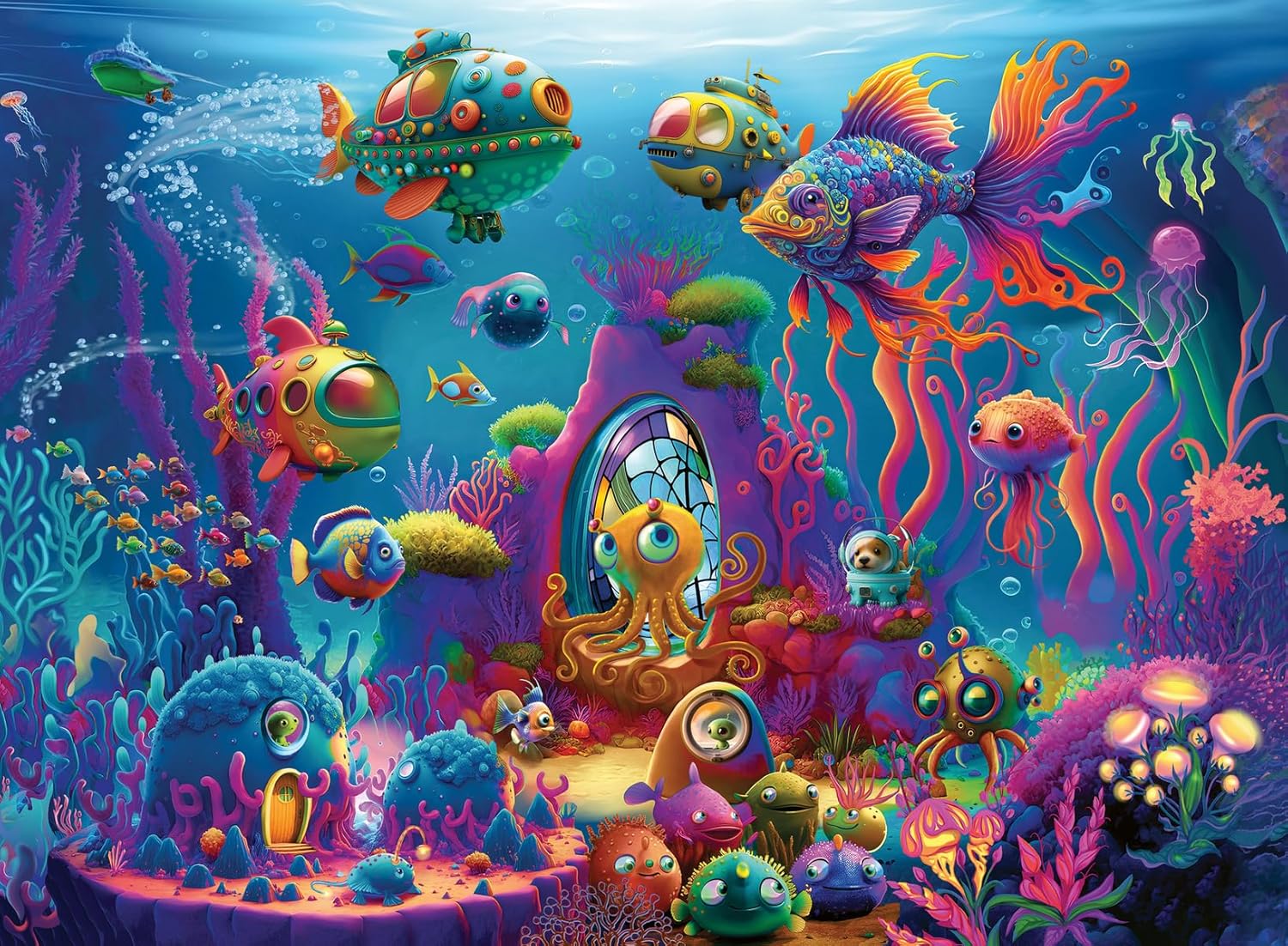 Alien Ocean 150 XXL Piece Jigsaw Puzzle