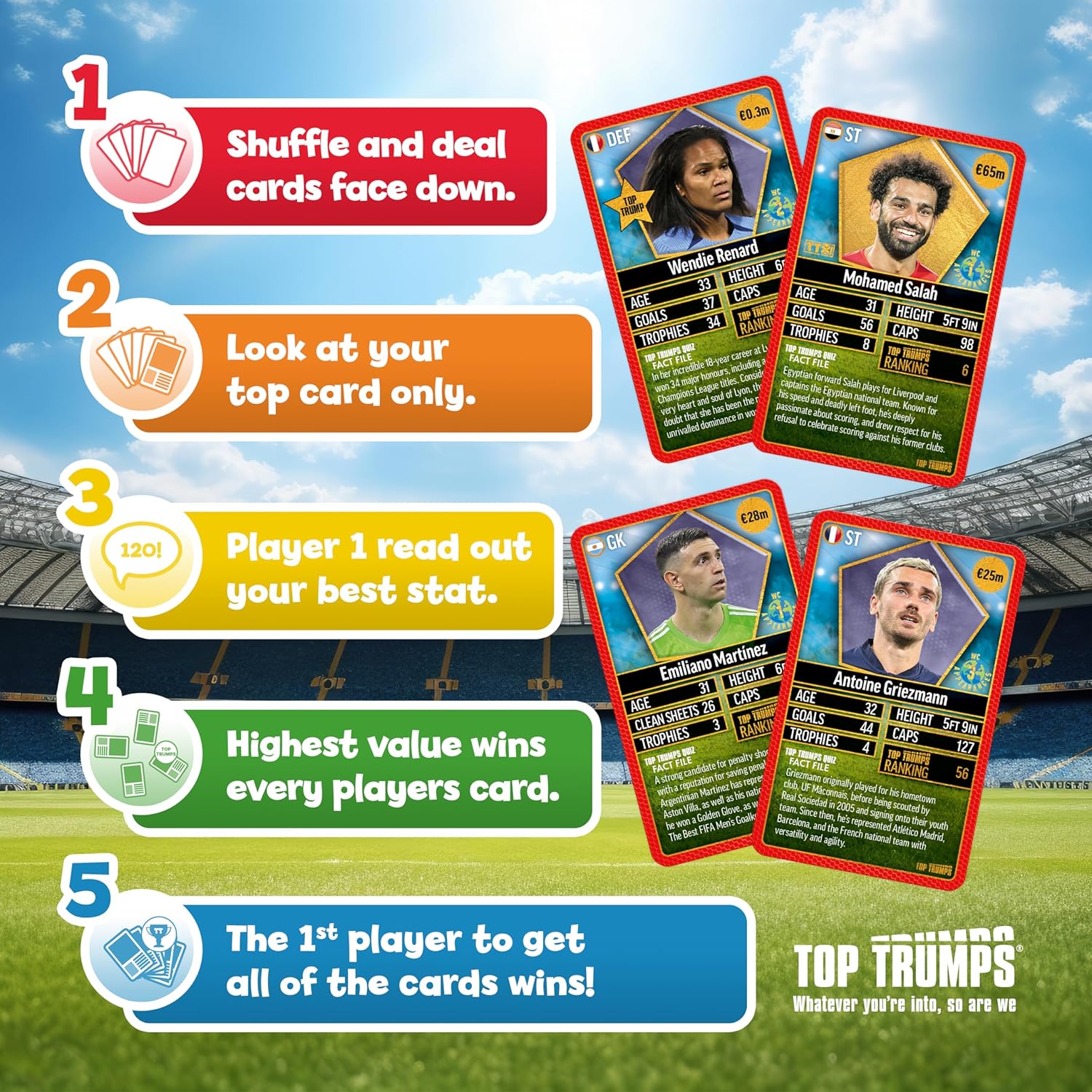 Top Trumps World Football Stars Volume 4