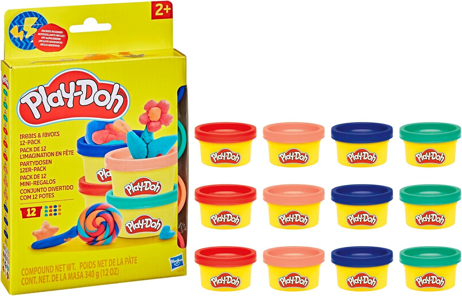 Play-Doh Treats & Favors 12 Pack