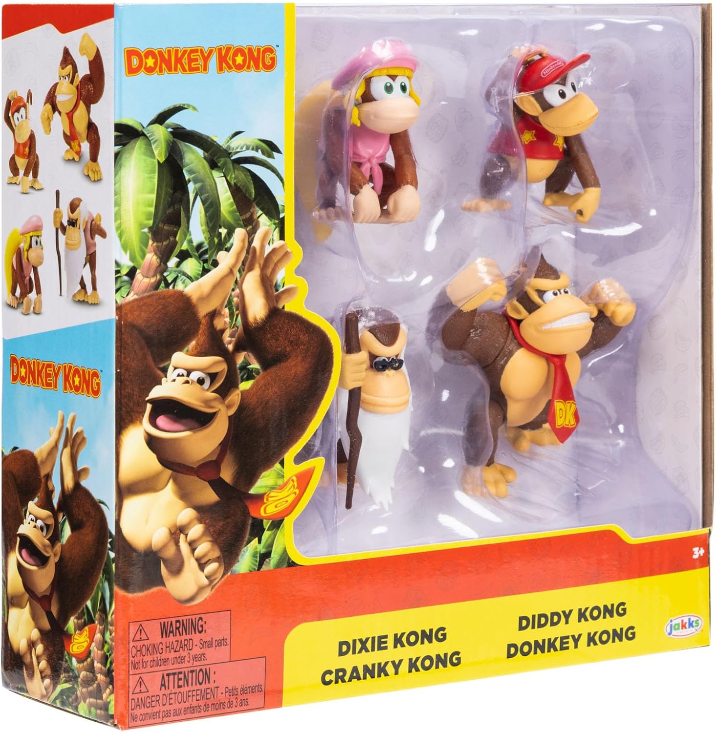 Donkey Kong Family Action Figure Multipack