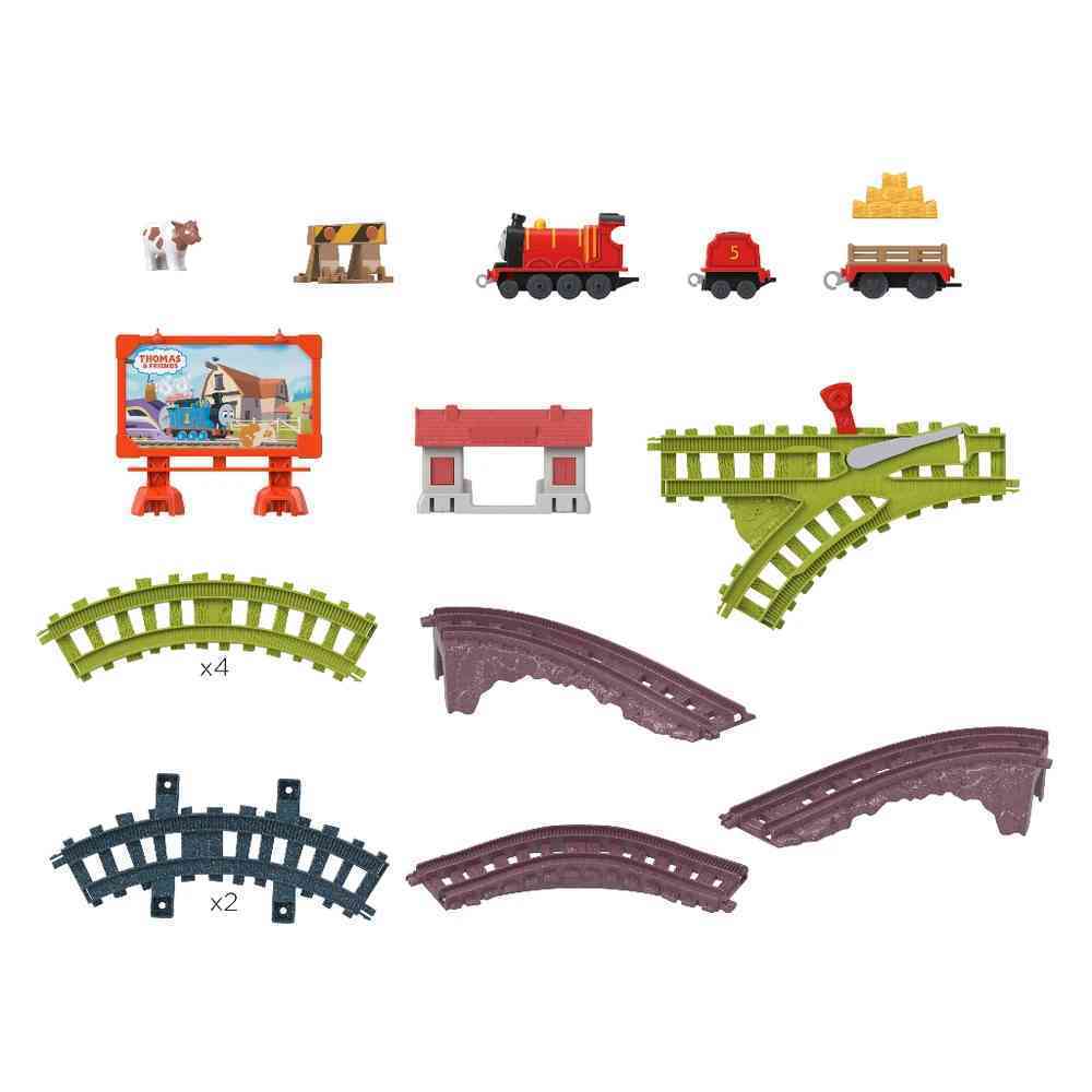 Thomas & Friends Push Along James & The Cow Corral