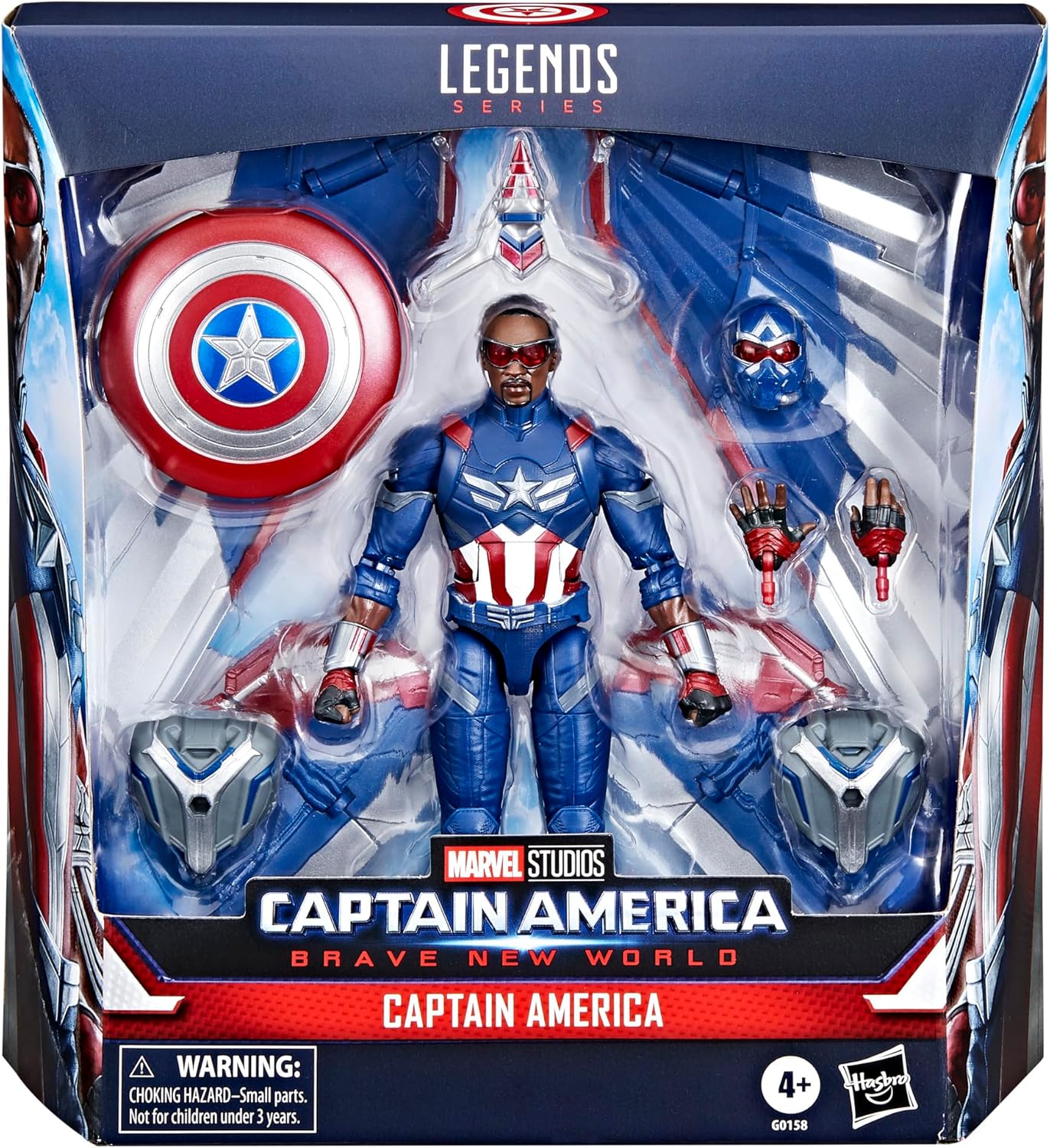 Marvel Legends Series Captain America Deluxe Action Figure