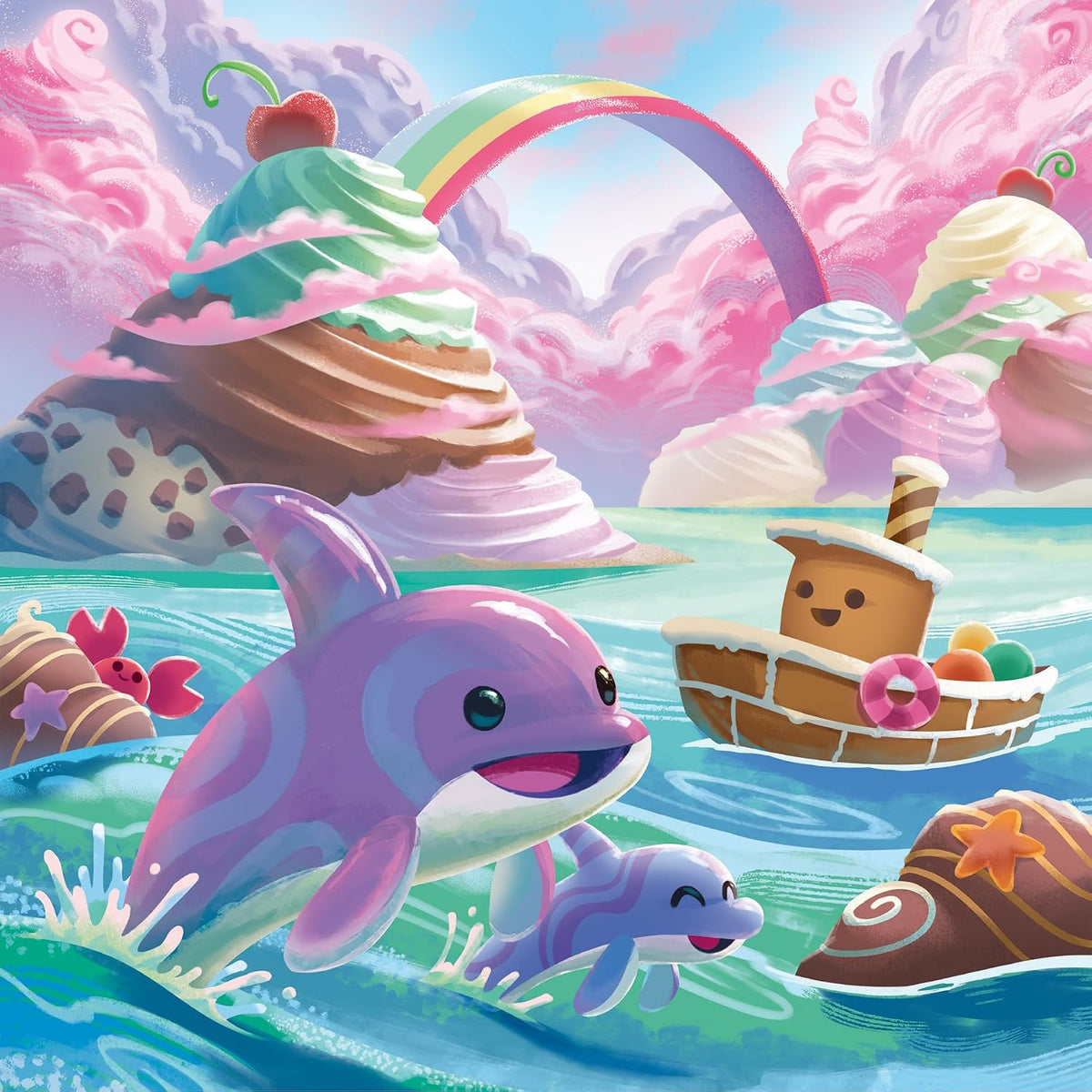 Candy Coastline 3x49 Piece Jigsaw Puzzles