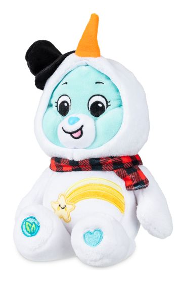 Care Bears 22cm Snowman Wish Bear Bean Plush