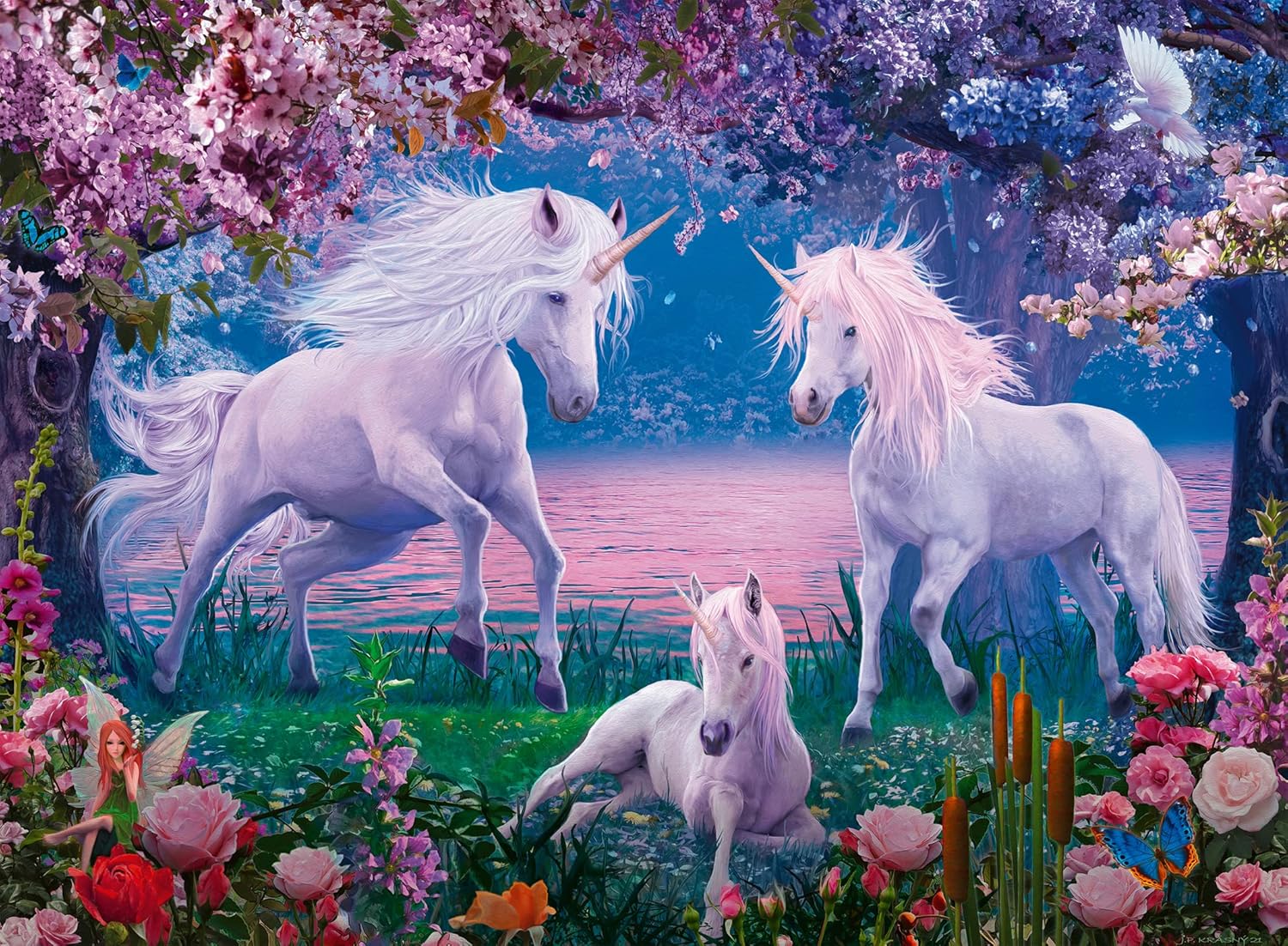 Unicorns 100 XXL Piece Jigsaw Puzzle