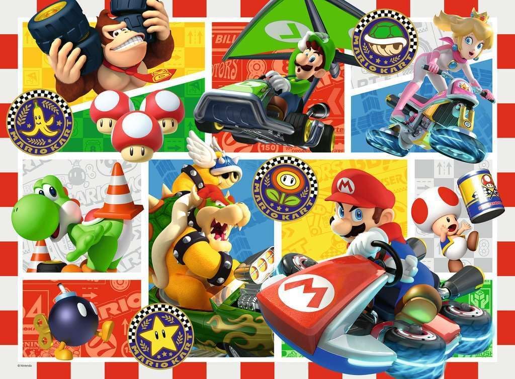 Mario Kart 150 XXL Piece Jigsaw Puzzle