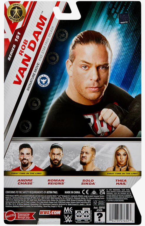 WWE Main Event Series 151 Rob Van Dam